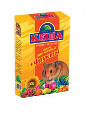 Кеша корм для морских свинок + фрукты 500 г (170024)