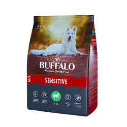 Mr. Buffalo SENSITIVE Сухой корм для собак  ягненок 2 кг