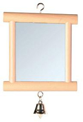 Деревянное зеркало с колокол. 9*10 см 5860 Trixie (4)