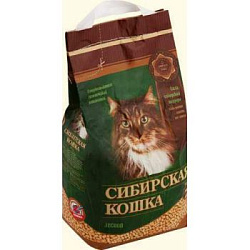 Наполнитель Сибирская кошка Лесной древ гранулы 10 л 00023729