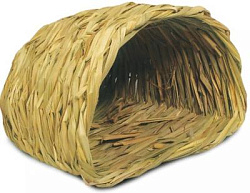 Домик-туннель NATURAL для мелких животных из луговых трав "Норка", 210*190*130мм 42031009 Triol