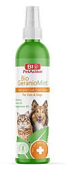 Спрей Bio Geraniomint  для ухода за кожей и шерстью кошек и собак, 100 мл BioPetActive