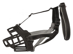 Намордник Muzzle Flex, силикон, XL, черный Trixie 17616