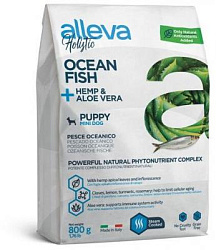 Alleva Holistic Dog Puppy/Junior Mini сухой корм для щенков и юниоров океаническая рыба 0,8 кг 11607