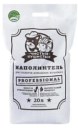 Наполнитель Чистые пушистые классический 20 л