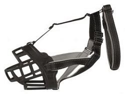 Намордник Muzzle Flex силикон L-XL черный арт.17615 Тrixie