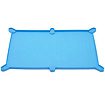 Силиконовый коврик для собачьих пеленок, голубой (средний) 7874