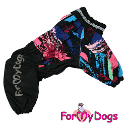 FOR MY DOG Комбинезон черный/мультиколор для мальчиков (А1) FW940/2-2020 М