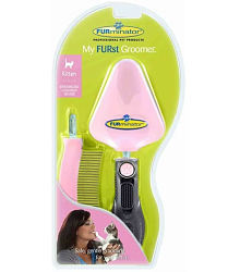 FURminator для котенка набор "Мой первый грумер" сликер+расческа My FURst Groomer