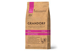 Grandorf (Грандорф) корм для взрослых собак всех пород Индейка с рисом 3 кг