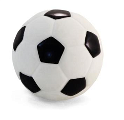 Игрушка для собак из винила "Мяч футбольный" 100 мм 12101001 Triol
