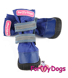 FOR MY DOGS Сапоги с усиленным носком РП синие р-р 6 FOR MY DOGS Сапоги с усиленным носком РП синие р-р 6