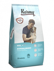 KARMY Hypoallergenic сухой гипоаллергенный для собак мелких пород Мини ягненок 10 кг