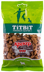 Печенье для собак Крекер с мясом ягненка (100 г) TiTBiT