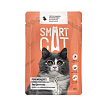 Smart Cat влажный корм для кошек и котят  кусочки индейки в нежном соусе 85 гр
