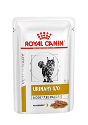 Royal Canin(Роял Канин) Уринари С/О фелин влажный корм для кошек при МКБ с лишним весом, 85 г
