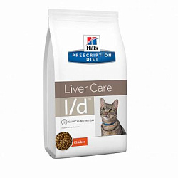 Hill's (Хиллс) вет.диета L/D для кошек "Лечение печени" hepatic 1,5 кг 8695