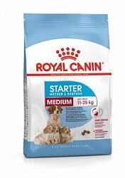 Royal Canin (Роял Канин) Медиум Стартер сухой корм для щенков до 2х месяцев и беременных собак средних пород  д/с 4 кг.