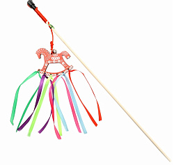 Игрушка-дразнилка "Лошадка" для кошек, 510мм Gamma (Triol)