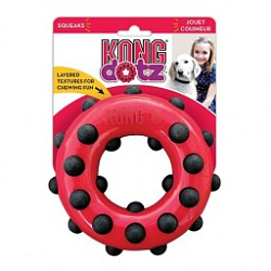 Kong Игрушка для собак Dotz кольцо малое 9 см TDD31E