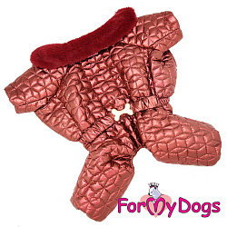 FOR MY DOG Комбинезон бронзовый  для девочек (16) FW719-2019F