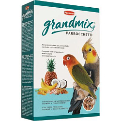 Padovan Grandmix Parrocchetti корм для средних попугаев 400 г 16853