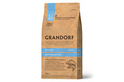 Grandorf (Грандорф) корм для средних и крупных собак Белая рыба с рисом 1 кг