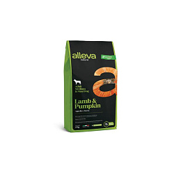 Alleva (Аллева) Natural сухой корм для взрослых собак средних и крупных пород с ягненком 2 кг