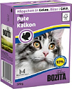"BOZITA" тетра пак консервы для кошек 370 г (рубец индейка) 4958/4919