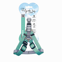 Шлейка для собак GENTLE DOG S, 1.5 x 34 - 50 см бирюзовая MPets 