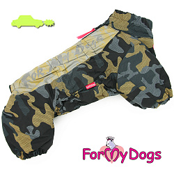 FOR MY DOG Комбинезон камуфляж для мальчиков (10) FW996-2021 M