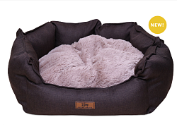 Лежанка "Бруно" LM00104-2b (Размер M (70x60x25 cм) LION