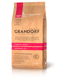 Grandorf (Грандорф) корм для взрослых собак средних пород Ягненок с рисом 3 кг