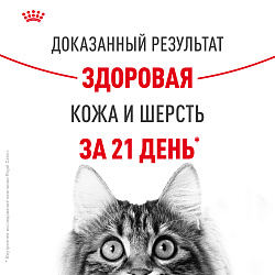 Royal Canin (Роял Канин) Hair & Skin кэа Корм сухой для кошек для здоровья кожи и шерсти 2 кг
