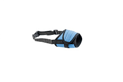 Намордник текстиль.ZOOM "INDIGO" №4 (19-27 см) джинс+3d-сетка 055414