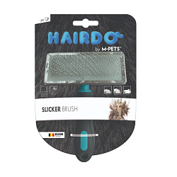 Щетка-сликер (пуходерка) SLICKER BRUSH, 12х18 см M-PETS
