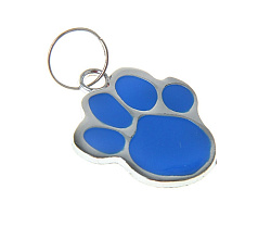 Адресник "Лапа" под гравировку телефона 2 см 668442 Sima