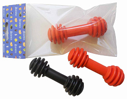 Игрушка для собак мелких пород дентологическая Гантеля 9 см*40 ДАНКО 