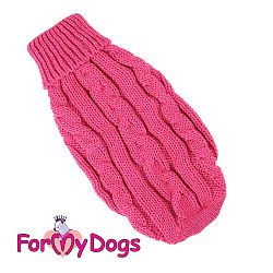 FOR MY DOG Свитер бордовый (14-16) FW659-2018 