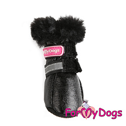 FOR MY DOG Сапоги зимние черные (4) FMD670-2021