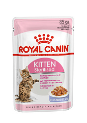 Royal Canin (Роял Канин) Киттен Стерилайзд в желе 85 г