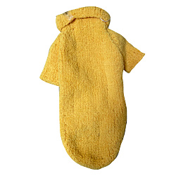 Свитер желтый плюшевый M Hand Made