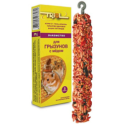 Триол (Triol) лакомство Палочки для грызунов с медом 3 шт