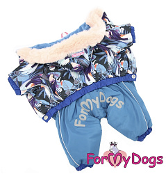 FOR MY DOG Комбинезон синий д/мальчиков  (16) FW709-2019 М