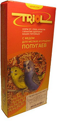 Триол Криспи  д/ мелк. и сред.попугаев с медом 500 г