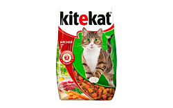 Kitekat (Китекат) сухой корм для кошек Мясной пир (разв.) 15кг