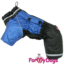 FOR MY DOG Комбинезон черный/синий для мальчиков (16) FW984-2021 M