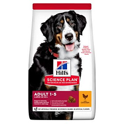 Hill's (Хиллс) SP сухой корм для взрослых собак крупных пород курица 2,5кг