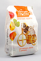 Вака "Милый грызун" фруктовое ассорти д/морских свинок и шиншил 200 г. 70788