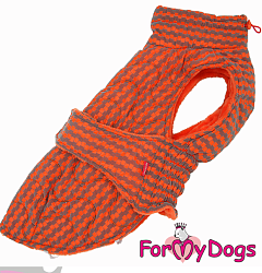 FOR MY DOG Попона оранжевая TDW0063-2022T